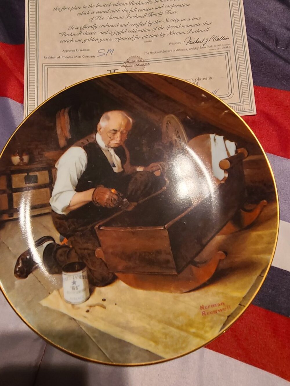Vintage Collectible Plate